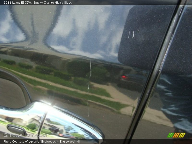 Smoky Granite Mica / Black 2011 Lexus ES 350