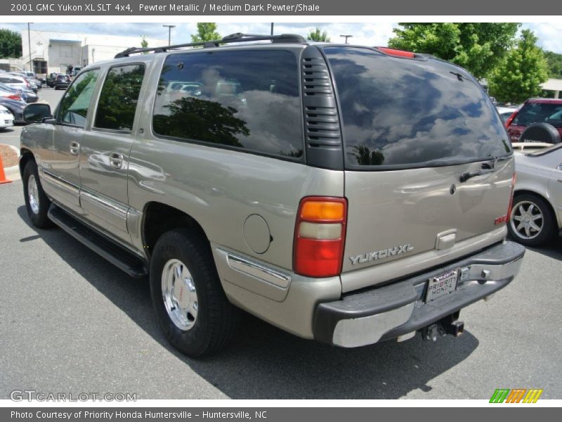 Pewter Metallic / Medium Dark Pewter/Shale 2001 GMC Yukon XL SLT 4x4