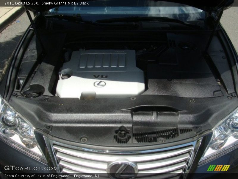 Smoky Granite Mica / Black 2011 Lexus ES 350