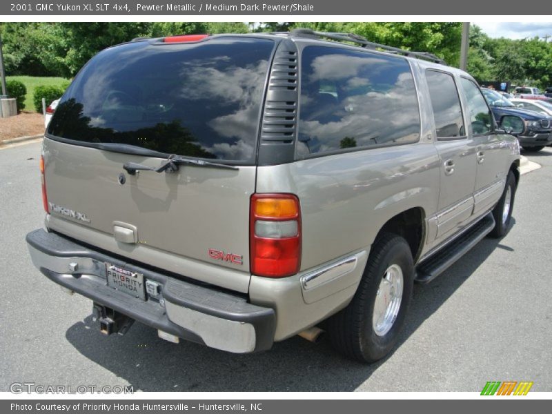 Pewter Metallic / Medium Dark Pewter/Shale 2001 GMC Yukon XL SLT 4x4