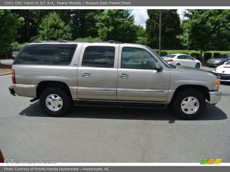Pewter Metallic / Medium Dark Pewter/Shale 2001 GMC Yukon XL SLT 4x4