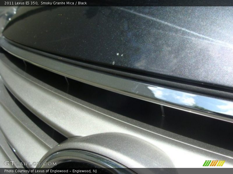 Smoky Granite Mica / Black 2011 Lexus ES 350