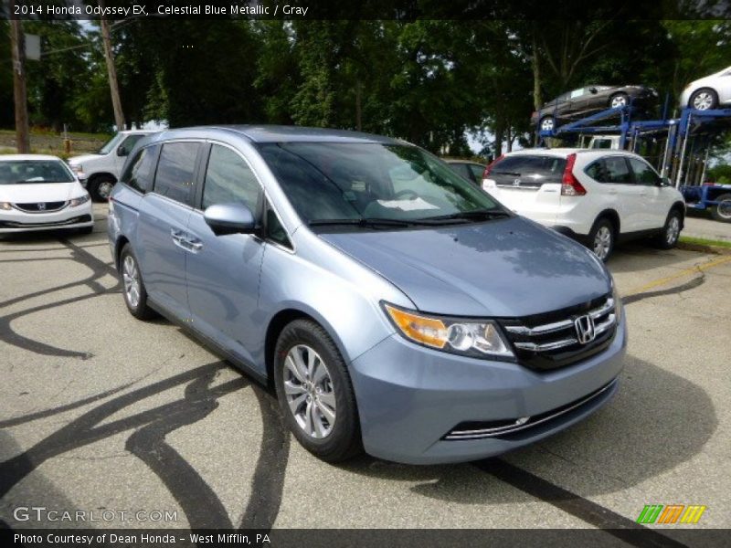 Front 3/4 View of 2014 Odyssey EX