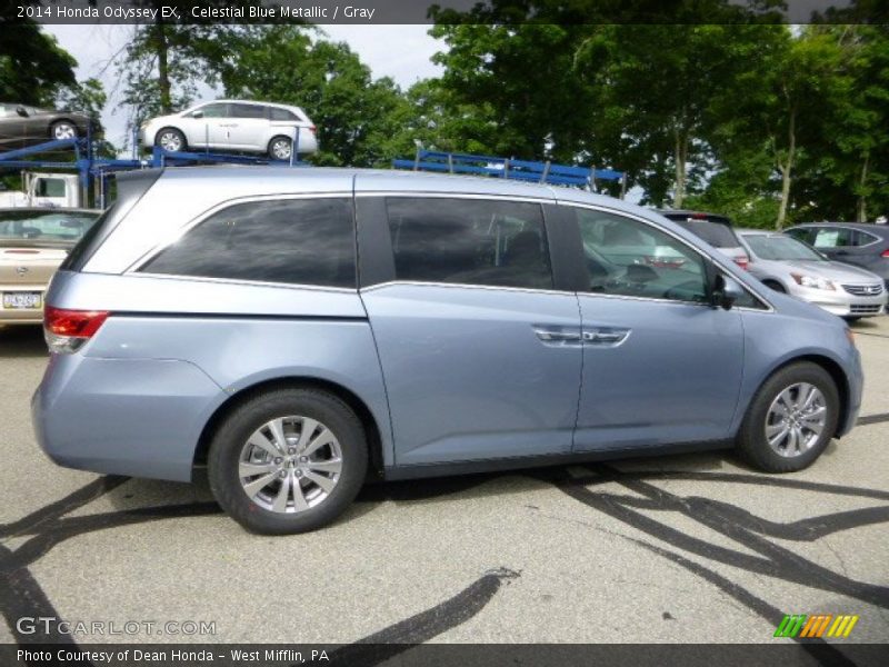  2014 Odyssey EX Celestial Blue Metallic
