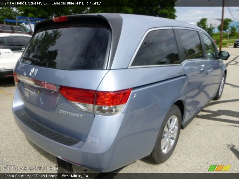  2014 Odyssey EX Celestial Blue Metallic