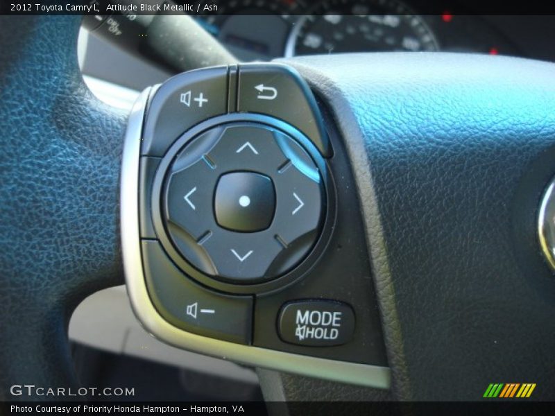 Attitude Black Metallic / Ash 2012 Toyota Camry L