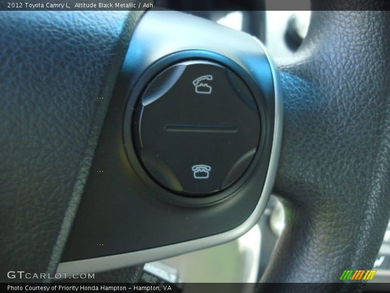 Attitude Black Metallic / Ash 2012 Toyota Camry L