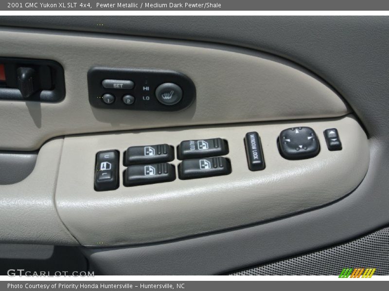 Pewter Metallic / Medium Dark Pewter/Shale 2001 GMC Yukon XL SLT 4x4
