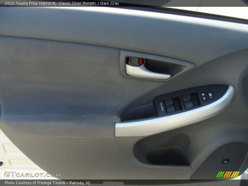 Classic Silver Metallic / Dark Gray 2010 Toyota Prius Hybrid III