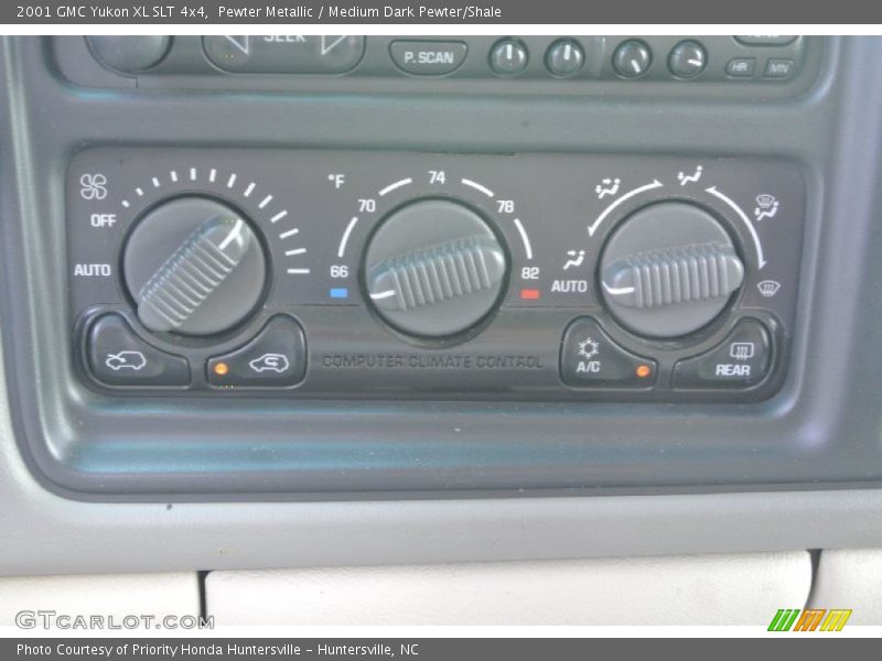 Pewter Metallic / Medium Dark Pewter/Shale 2001 GMC Yukon XL SLT 4x4