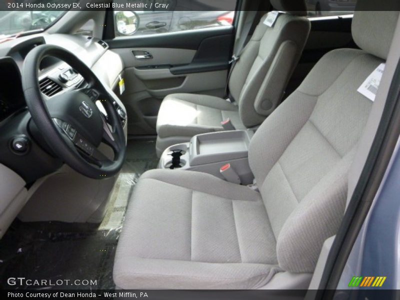 Front Seat of 2014 Odyssey EX