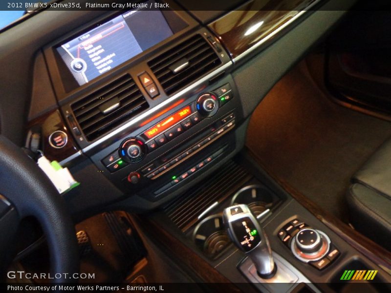 Platinum Gray Metallic / Black 2012 BMW X5 xDrive35d