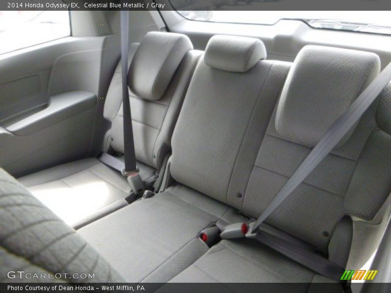 Rear Seat of 2014 Odyssey EX