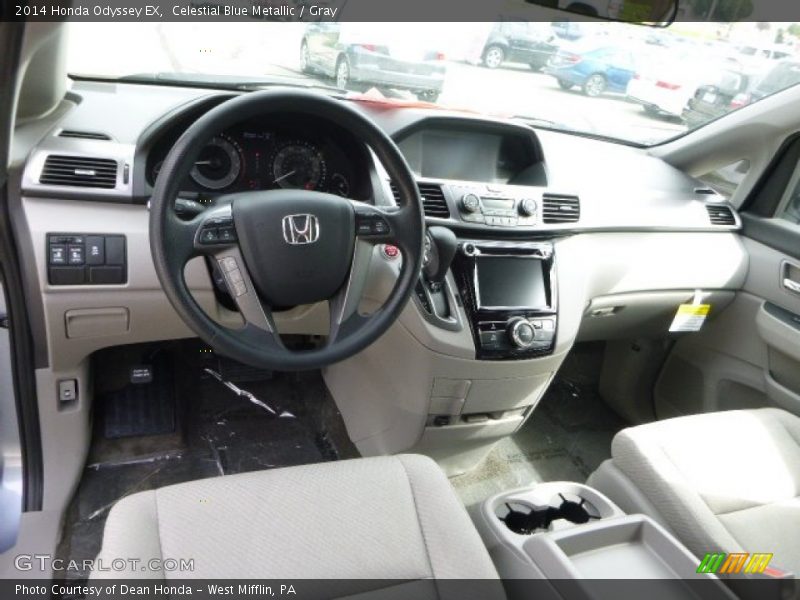 Gray Interior - 2014 Odyssey EX 