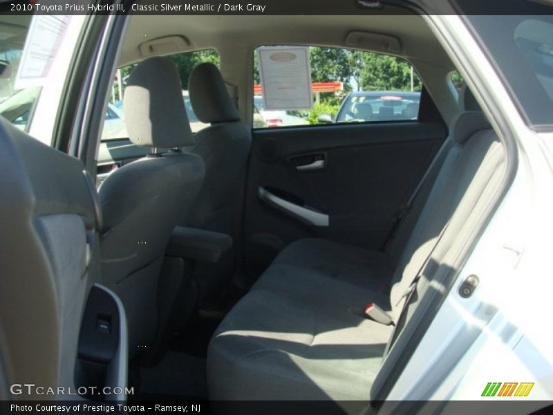 Classic Silver Metallic / Dark Gray 2010 Toyota Prius Hybrid III