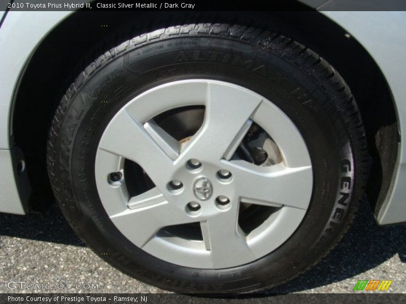Classic Silver Metallic / Dark Gray 2010 Toyota Prius Hybrid III