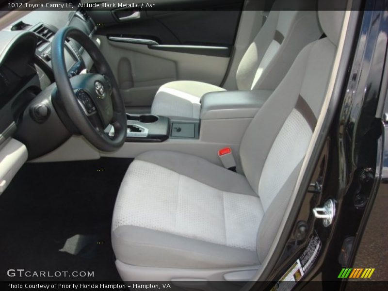 Attitude Black Metallic / Ash 2012 Toyota Camry LE