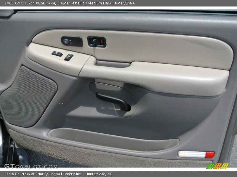 Pewter Metallic / Medium Dark Pewter/Shale 2001 GMC Yukon XL SLT 4x4