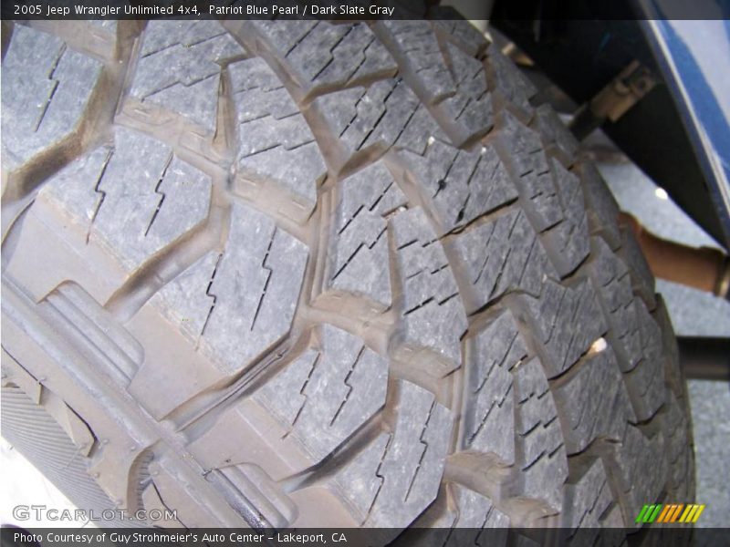 Patriot Blue Pearl / Dark Slate Gray 2005 Jeep Wrangler Unlimited 4x4