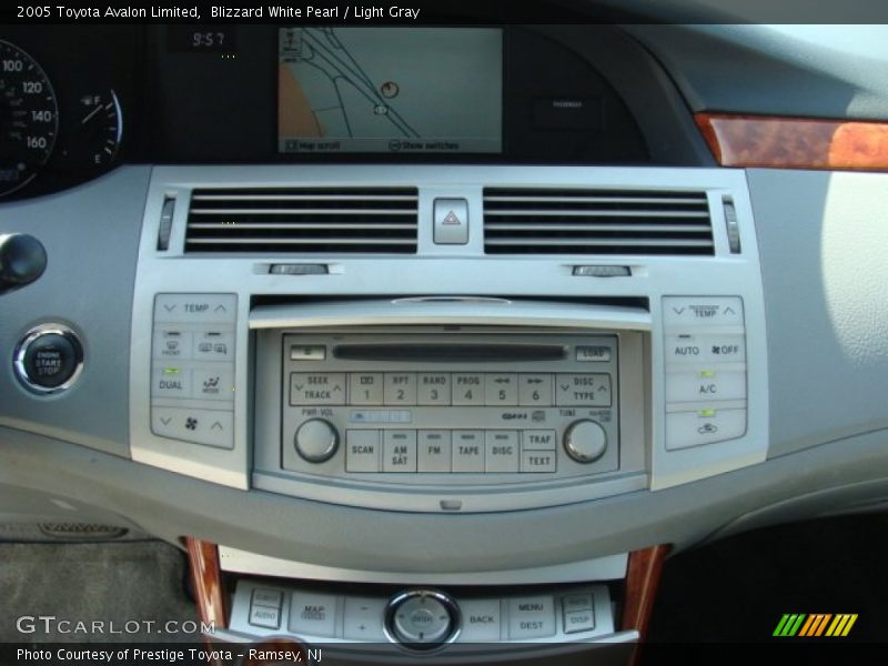 Blizzard White Pearl / Light Gray 2005 Toyota Avalon Limited