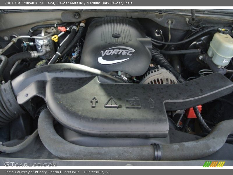 Pewter Metallic / Medium Dark Pewter/Shale 2001 GMC Yukon XL SLT 4x4