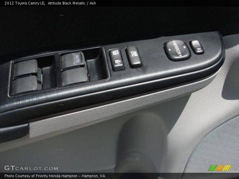 Attitude Black Metallic / Ash 2012 Toyota Camry LE