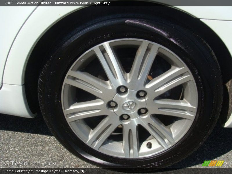 Blizzard White Pearl / Light Gray 2005 Toyota Avalon Limited