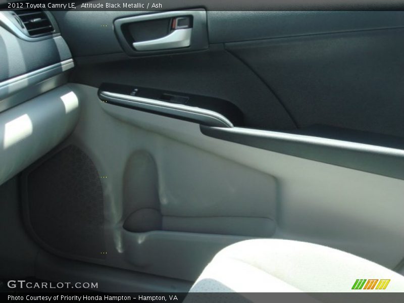Attitude Black Metallic / Ash 2012 Toyota Camry LE