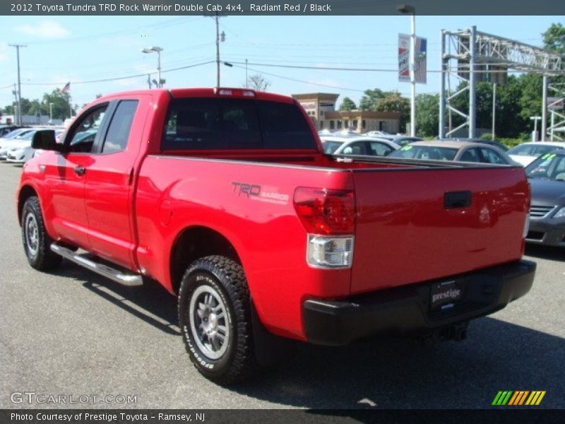 Radiant Red / Black 2012 Toyota Tundra TRD Rock Warrior Double Cab 4x4