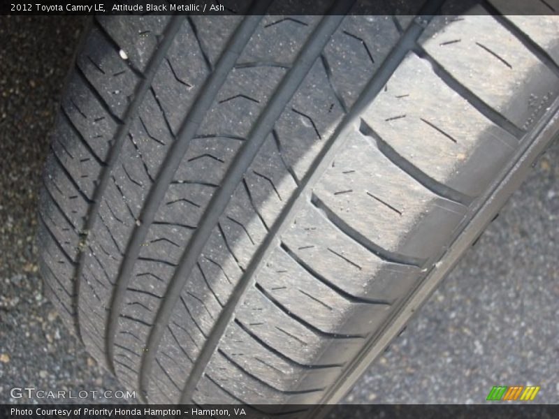 Attitude Black Metallic / Ash 2012 Toyota Camry LE