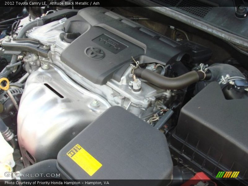 Attitude Black Metallic / Ash 2012 Toyota Camry LE