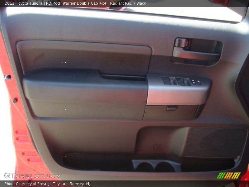 Radiant Red / Black 2012 Toyota Tundra TRD Rock Warrior Double Cab 4x4