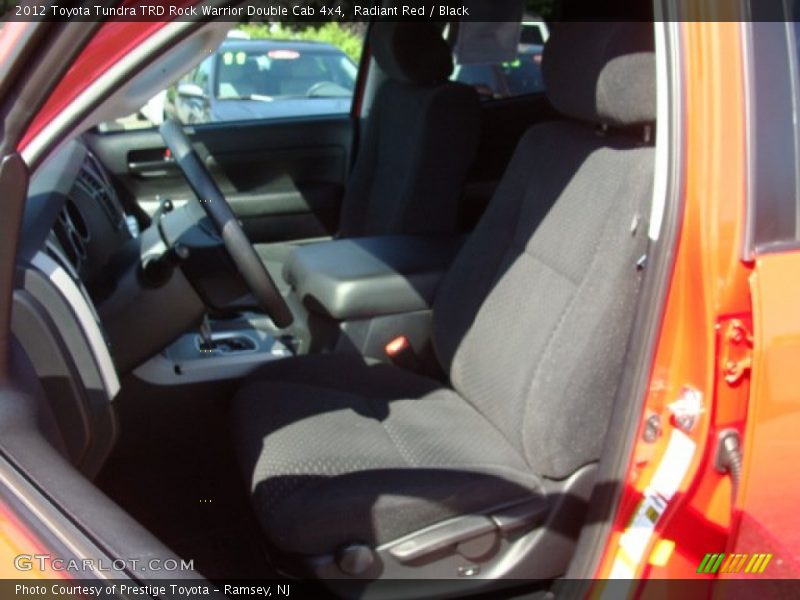 Radiant Red / Black 2012 Toyota Tundra TRD Rock Warrior Double Cab 4x4
