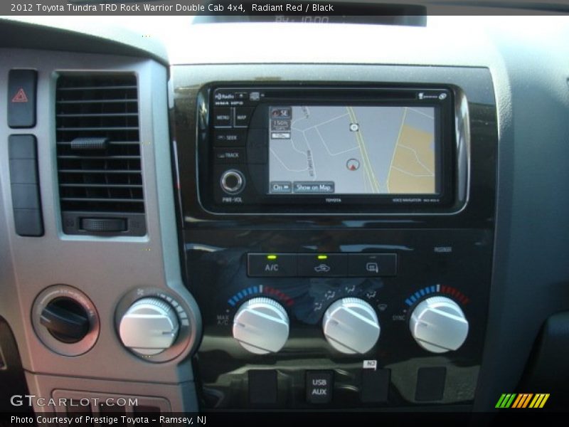 Radiant Red / Black 2012 Toyota Tundra TRD Rock Warrior Double Cab 4x4
