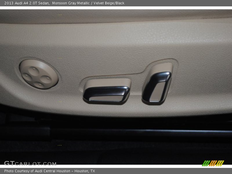 Monsoon Gray Metallic / Velvet Beige/Black 2013 Audi A4 2.0T Sedan