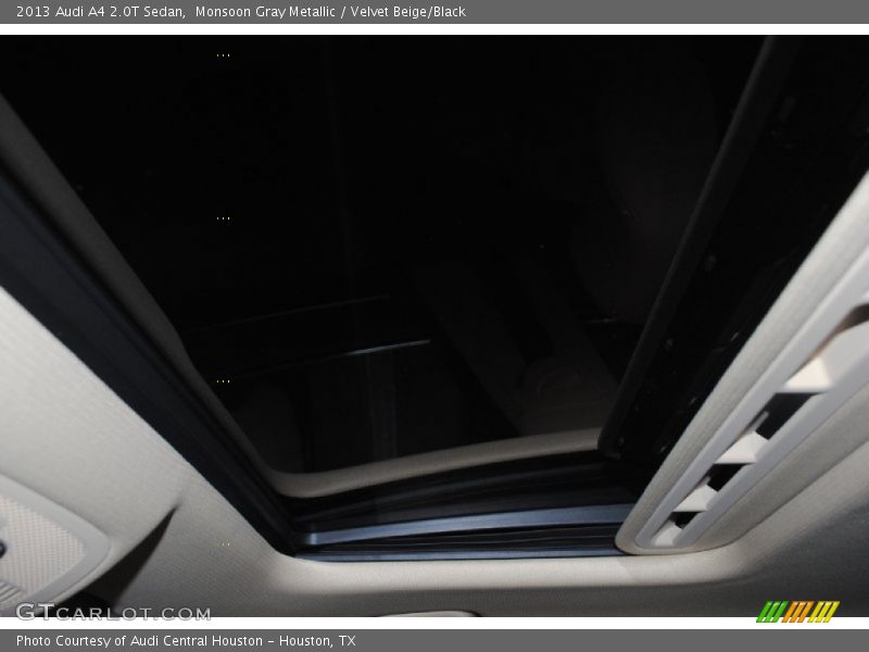 Monsoon Gray Metallic / Velvet Beige/Black 2013 Audi A4 2.0T Sedan