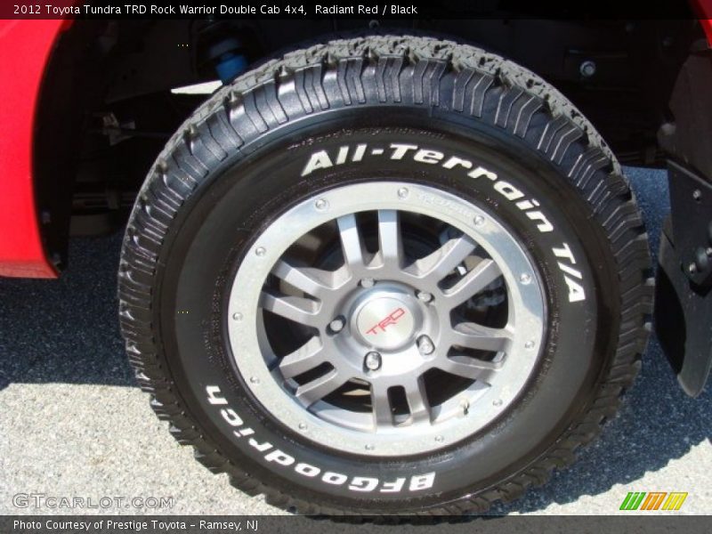 Radiant Red / Black 2012 Toyota Tundra TRD Rock Warrior Double Cab 4x4
