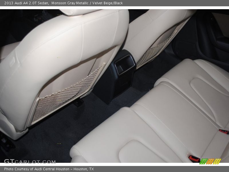 Monsoon Gray Metallic / Velvet Beige/Black 2013 Audi A4 2.0T Sedan