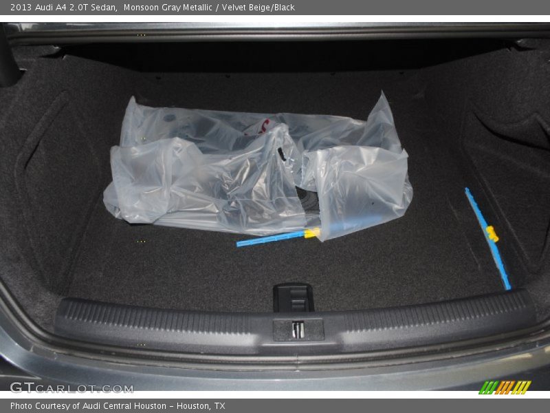 Monsoon Gray Metallic / Velvet Beige/Black 2013 Audi A4 2.0T Sedan