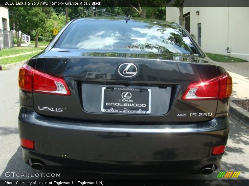 Smoky Granite Mica / Black 2010 Lexus IS 250 AWD