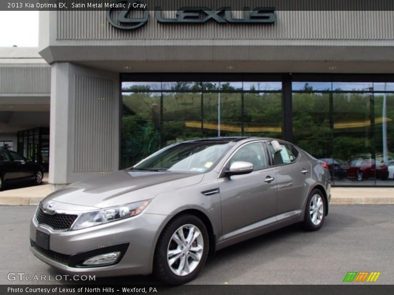 Satin Metal Metallic / Gray 2013 Kia Optima EX