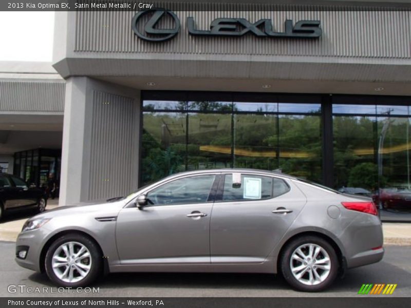 Satin Metal Metallic / Gray 2013 Kia Optima EX