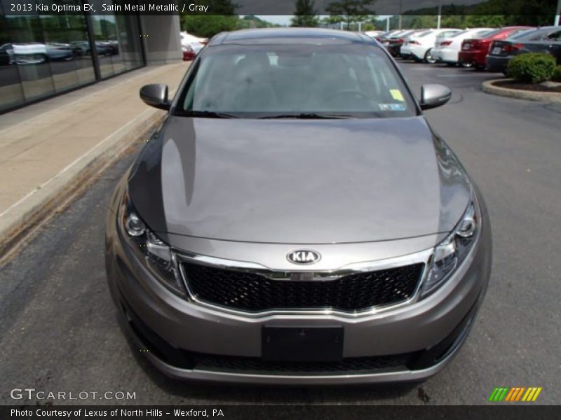 Satin Metal Metallic / Gray 2013 Kia Optima EX