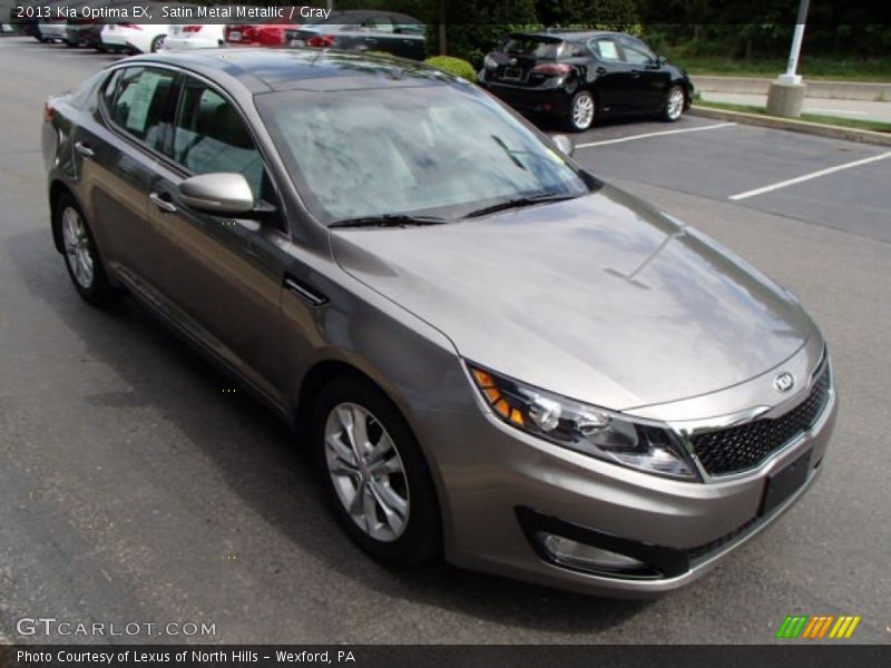 Satin Metal Metallic / Gray 2013 Kia Optima EX