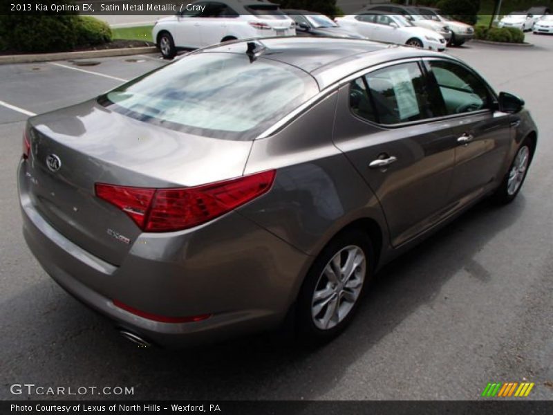 Satin Metal Metallic / Gray 2013 Kia Optima EX