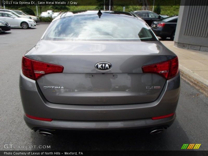 Satin Metal Metallic / Gray 2013 Kia Optima EX