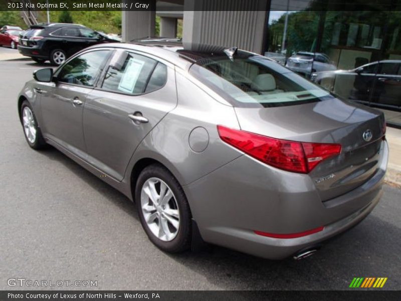 Satin Metal Metallic / Gray 2013 Kia Optima EX