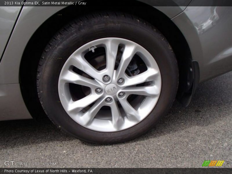 Satin Metal Metallic / Gray 2013 Kia Optima EX