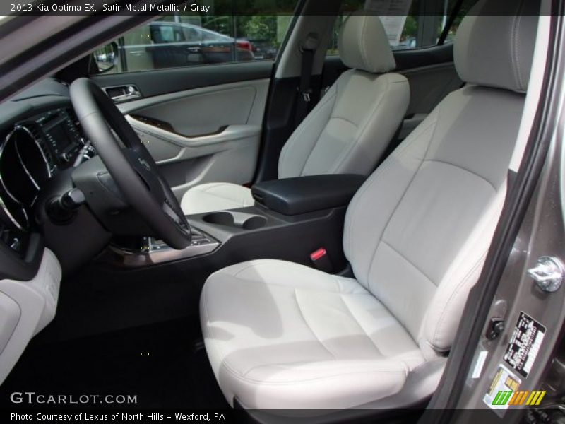 Satin Metal Metallic / Gray 2013 Kia Optima EX