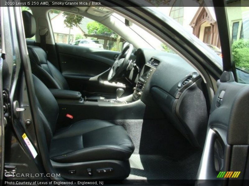 Smoky Granite Mica / Black 2010 Lexus IS 250 AWD